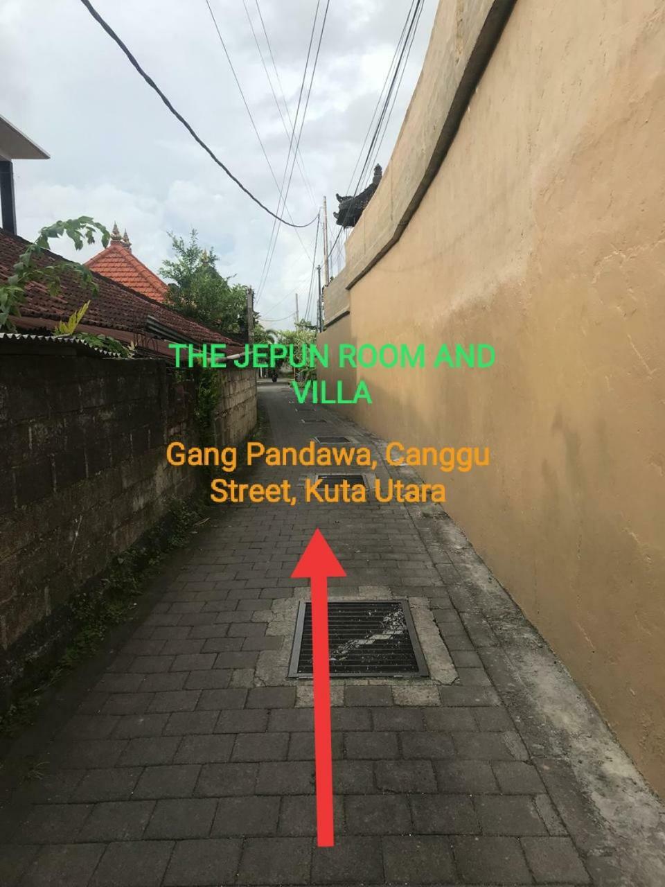 The Jepun Room And House Canggu Eksteriør billede